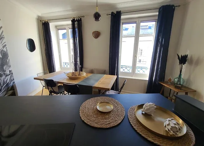 Confortable 4 Pers A Avec Parking Privatif - Fr-1-589-682 * 에피날